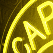 Cappuccino Espresso Yellow Neon Sign