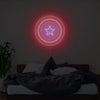 Captain Shield Neon Sign