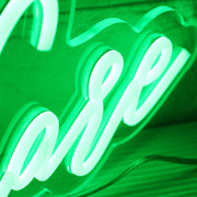 Carmen Care Green Neon Sign