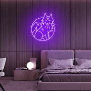 Cartoon Characters Neon Sign