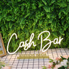 Cash Bar Yellow Neon Sign