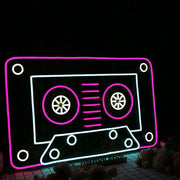 Cassette Tape Neon Sign