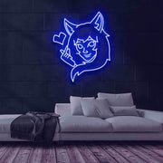 Cat Girl Neon Sign