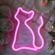 Cat Neon Acrylic Neon Light Sign