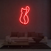 Cat Silhouette Neon Sign Lights Night Lamp Led Neon Sign Light For Home Party