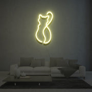 Cat Silhouette Neon Sign Lights Night Lamp Led Neon Sign Light For Home Party