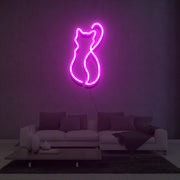 Cat Silhouette Neon Sign Lights Night Lamp Led Neon Sign Light For Home Party