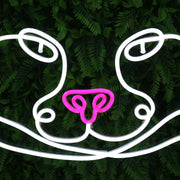 Cat Wearing A Crown Custom Neon Sign