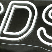 CDSS White Neon Sign