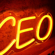 CEO Neon Sign