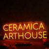 Ceramica Arthouse Orange Neon Sign