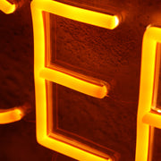 Ceramica Arthouse Orange Neon Sign