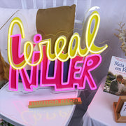 Cereal Killer Neon Sign