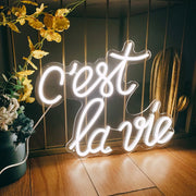 Cest La Vie Neon Sign