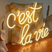 Cest La Vie Neon Sign