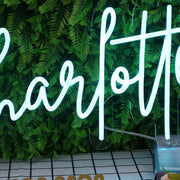 Charlotte Name Neon Sign