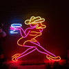 Charming Lady Custom Neon Sign