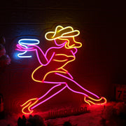 Charming Lady Custom Neon Sign