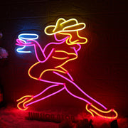 Charming Lady Custom Neon Sign