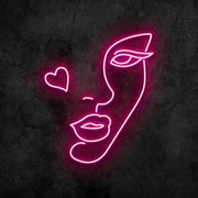 Cheeky Heart Neon Sign