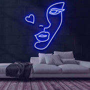 Cheeky Heart Neon Sign