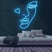 Cheeky Heart Neon Sign