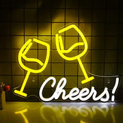 Cheers Bar Sign Neon Sign Home Neon Sign