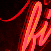 Cheers Habibi Red Neon Sign