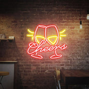 Cheers Neon Sign Light