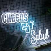 Cheers Salud Neon Sign