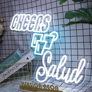 Cheers Salud Neon Sign