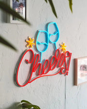 Cheers Wall Art Wall Neon Sign