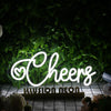 Cheers White Neon Sign