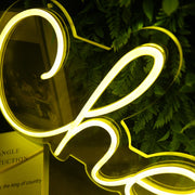 Cheers Yellow Custom Neon Sign