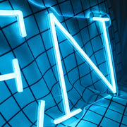 CHEN Blue Neon Sign