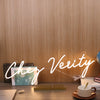 Chez Verity Yellow Neon Sign