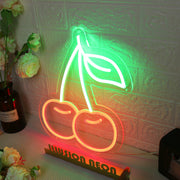 Cherries Custom Neon Sign