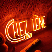 Chez Lene Neon Sign