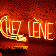 Chez Lene Neon Sign