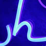 Chicaliyah Desserts Blue Neon Sign