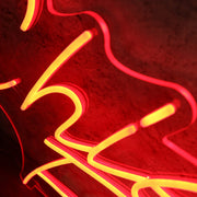 Chiefs Fan Red Neon Sign