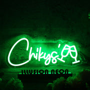 Chikys Custom Neon Sign