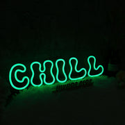 Chill Green Custom Neon Sign