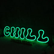 Chill Green Custom Neon Sign