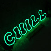 Chill Green Custom Neon Sign