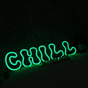 Chill Green Custom Neon Sign