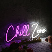 Chill Zone Custom Neon Sign