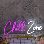 Chill Zone Custom Neon Sign