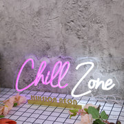 Chill Zone Custom Neon Sign