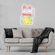 Chinese Cat Neon Sign